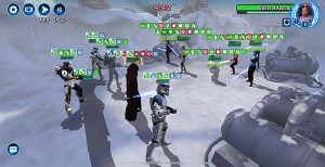 SWGoH - Lord Vader with Clones