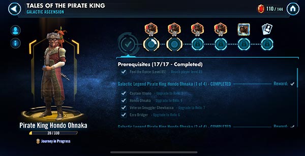Pirate King Hondo Ohnaka - Galactic Legend