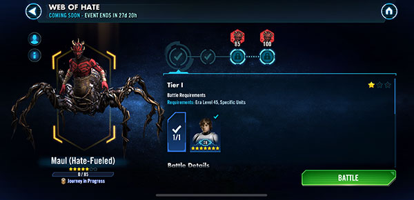 Maul (Hate-Fueled) - SWGoH
