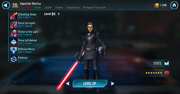 SWGoH - Inquisitor Barriss