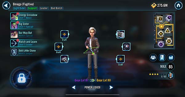 Omega Fugitive - SWGoH