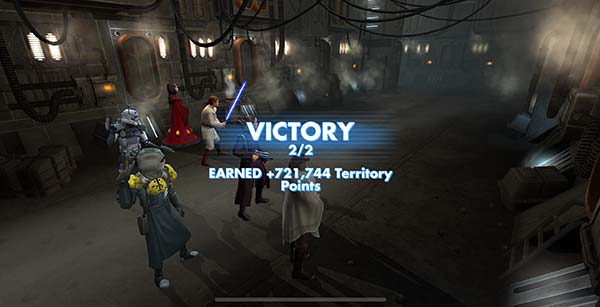 CUP in RotE Territory Battle - SWGoH