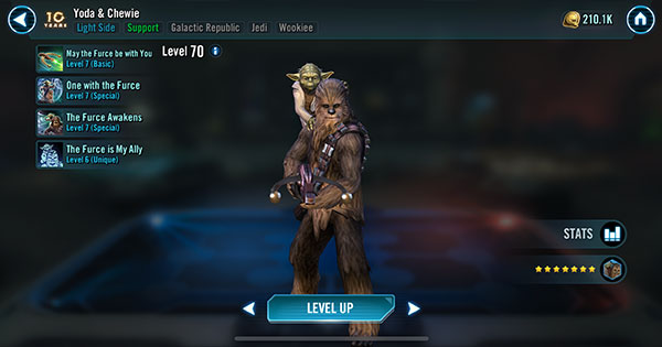 Yoda & Chewie - SWGoH