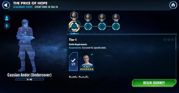 Cassian Andor Undercover event