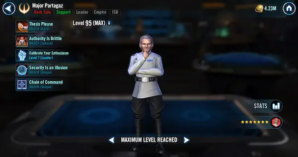 Major Partagaz - SWGoH
